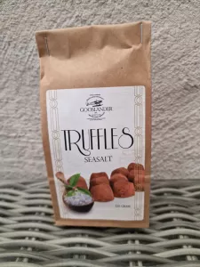 Chokladtryfflar Havssalt, Brun påse, 100 g - Gooslander
