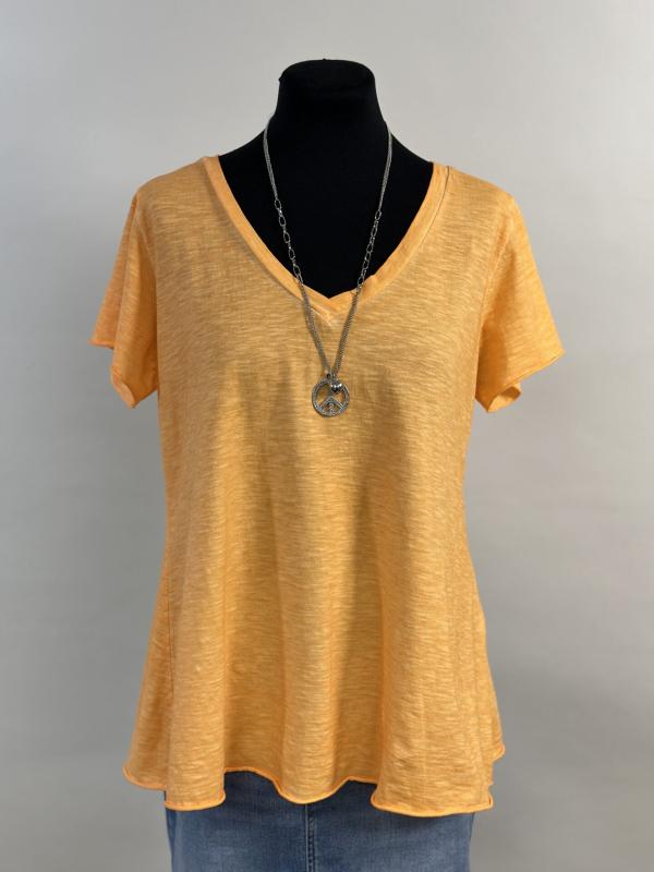 T-shirt Orange Tuva - Mix by Heart (L/XL)