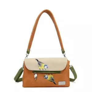 Twiggle Axelremsväska / kuvertväska orange-beige HI-DI-HI