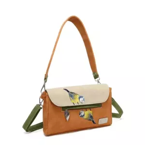 Twiggle Axelremsväska / kuvertväska orange-beige HI-DI-HI