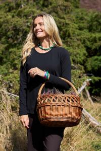 T-shirt Lång Ärm, Svart May - Black Colour