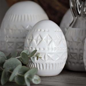 Maja - Bohemian decor egg (6x8 cm)