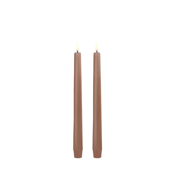 UYUNI Kronljus Karamell 28cm, LED 2-pack