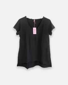 T-shirt Svart, Lollo - Reunion