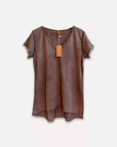 T-shirt Brun, Lollo - Reunion