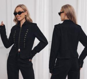 Napoleonjacka, Svart - Caramelle Fashion    BERÄKNAD LEV: SEP