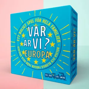 Var är vi? Europa - Sällskapsspel