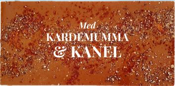Kardemumma & Kanel, Mjölkfri choklad 40% (Vegan) - Pralinhuset