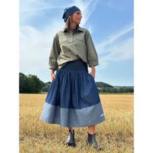 Kjol i denim, Vienna - Gaspar Express