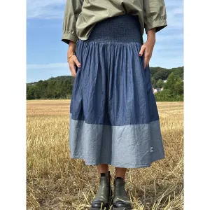 Kjol i denim, Vienna - Gaspar Express
