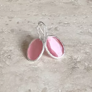 Örhänge Rosa, Thea Silver – 7EAST