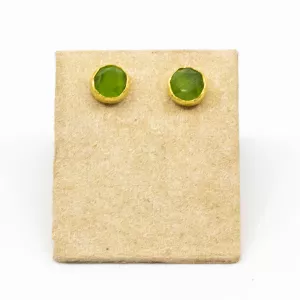 Örhänge Tau, Grön Guld – 7EAST