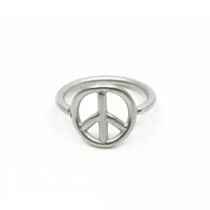 Ring Peace, Silverfärgad (Rostfritt stål) – 7EAST