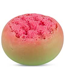 Massagetvål - Watermelon (Grön botten/Rosa topp)