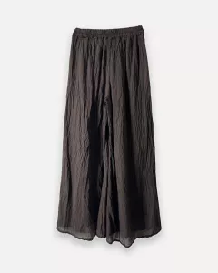 Byxa med vida ben, Espresso, Namaste - Reunion Home