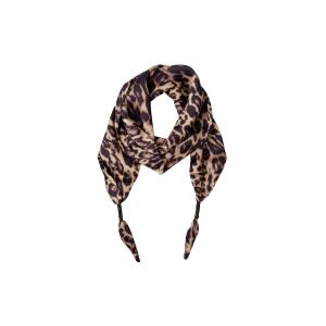 Scarves Leo med festlig detalj i ändarna - Black Colour