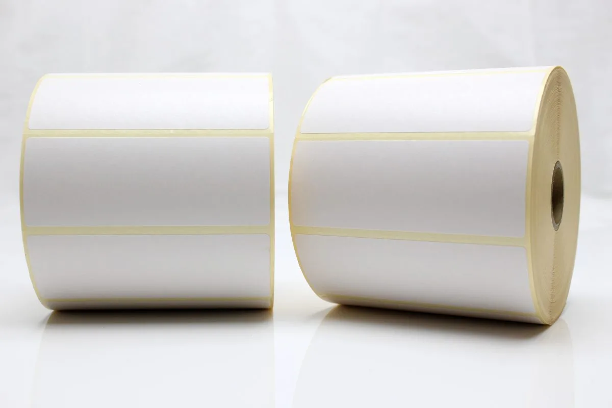 Etiketter, Rulle, DT, Perf, 102x38Ø25,4 mm, 1770 st/rulle