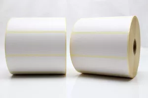 Etiketter, Rulle, DT, Perf, 102x38Ø25,4 mm, 1770 st/rulle