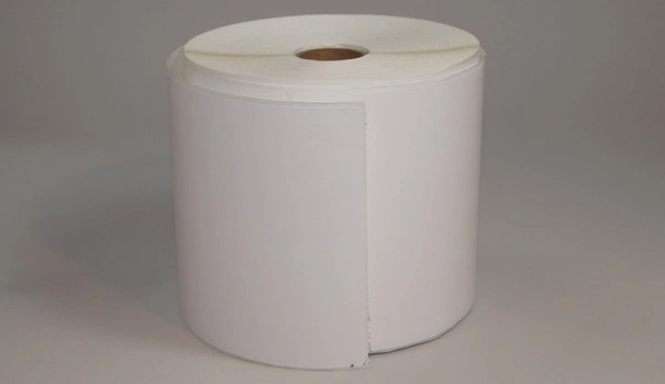 Etiketter, Rulle, DT, Perf, 102x102Ø25,4 mm, 690 st/rulle