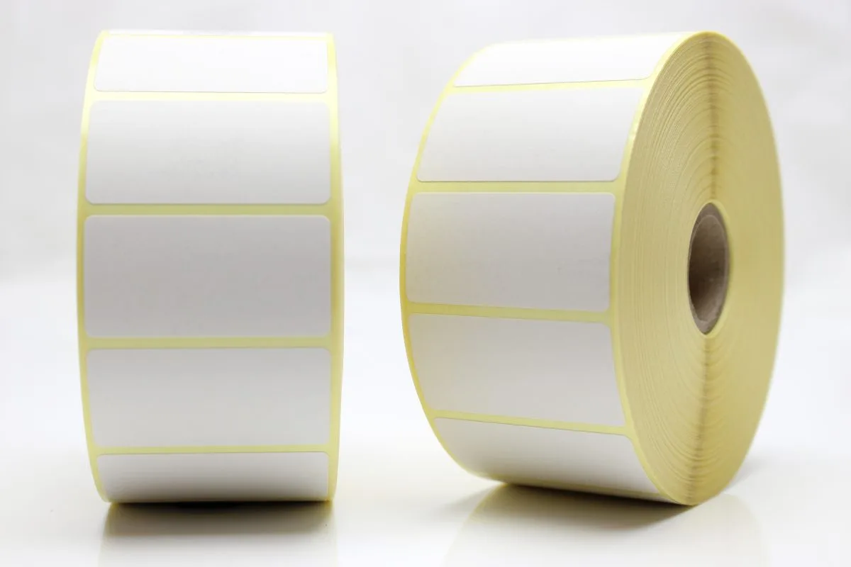 Etiketter, Rulle, DT, Avdragbart lim, 51x25,4Ø25,4 mm, 2580 st/rulle