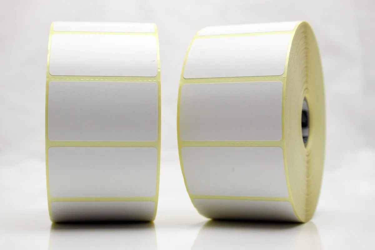 Etiketter, Rulle, DT, 57x30Ø25,4 mm, 2000 st/rulle