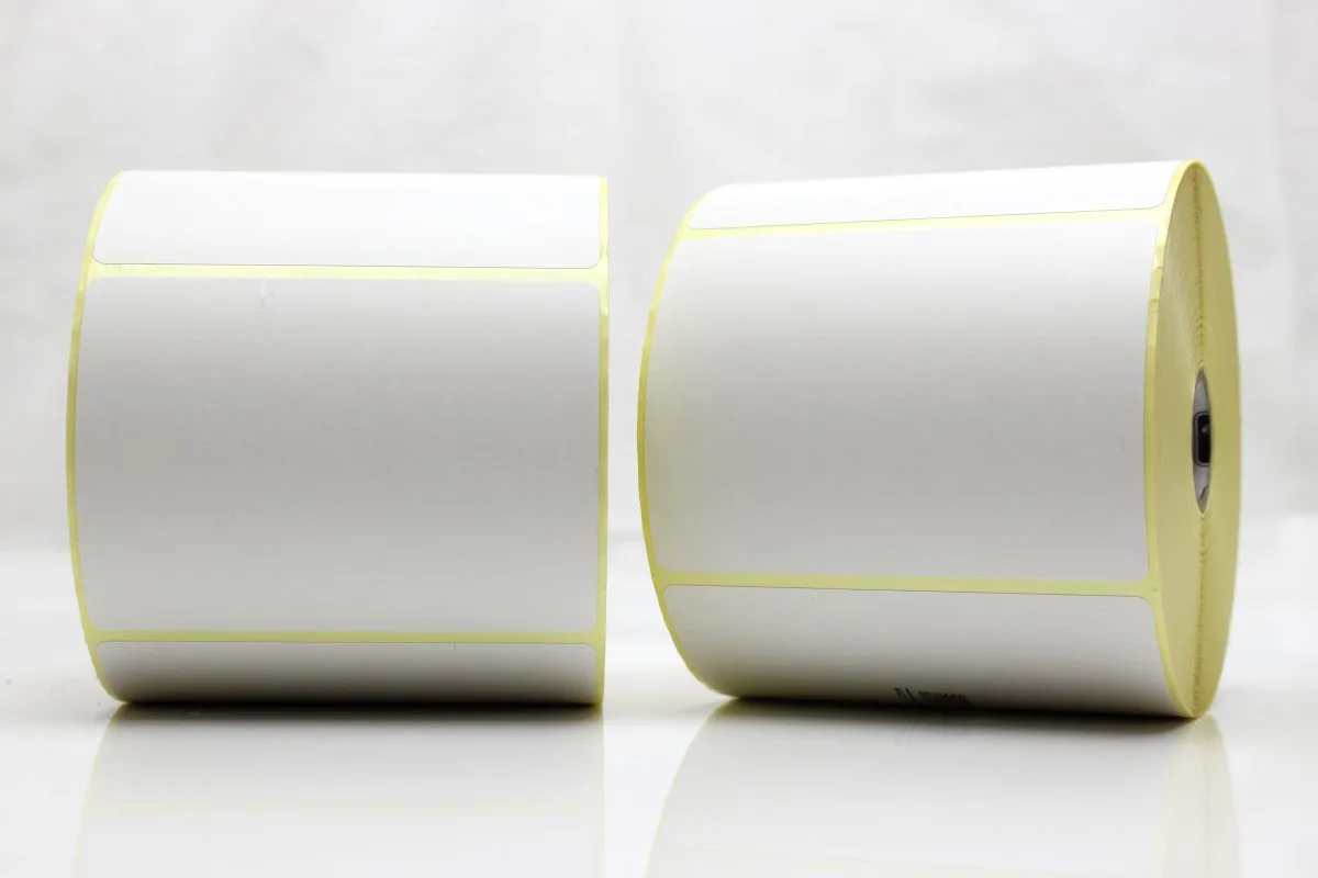 Etiketter, Rulle, TT, Perf, 102x76Ø25,4 mm, 930 st/rulle