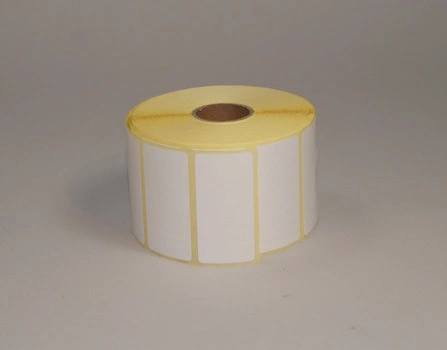 Etiketter, Rulle, TT, Avdragbart lim, 51x25Ø25,4 mm, 2700 st/rulle