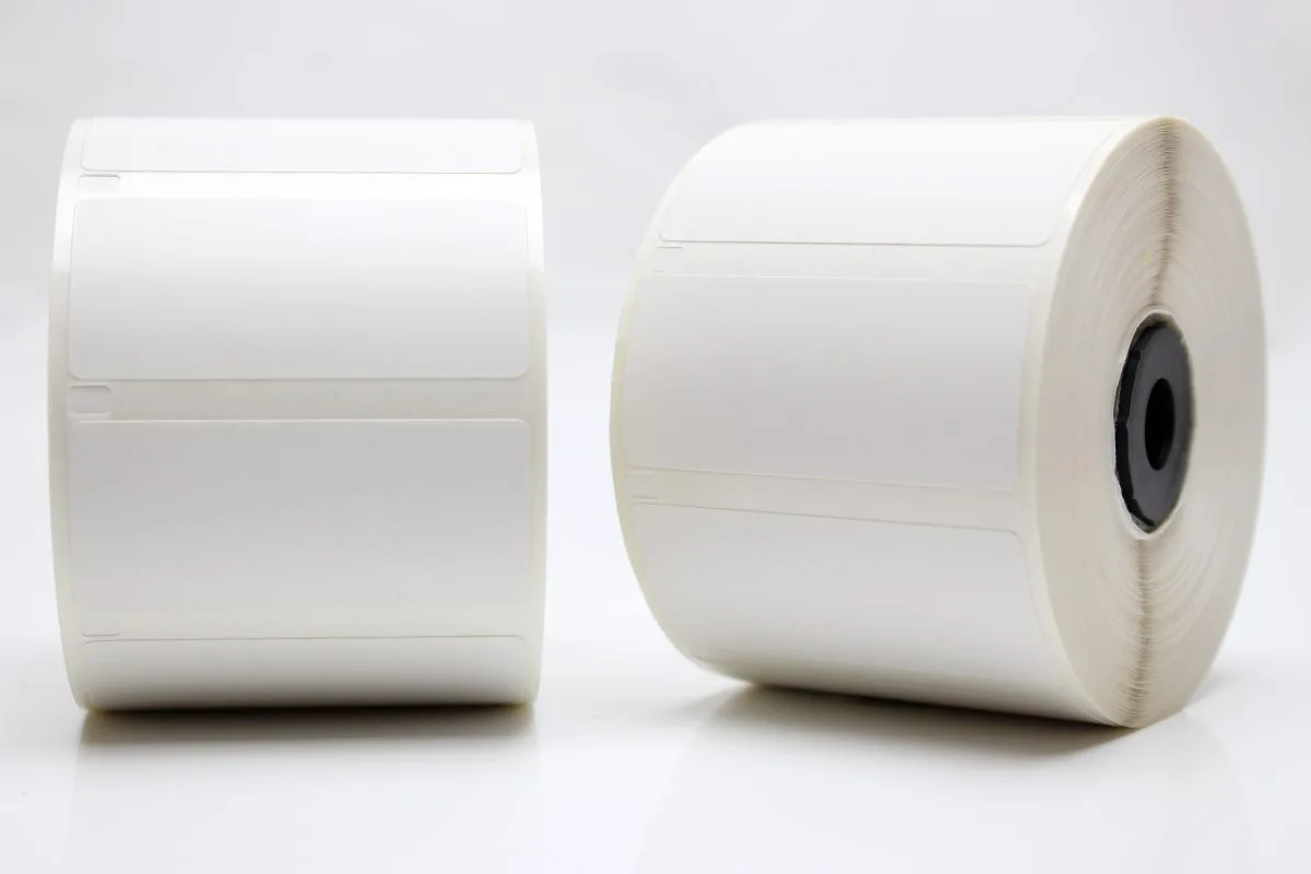 Etiketter, Rulle, DT, Avdragbart lim, 56x25,4Ø12,7/25,4 mm, 1000 st/rulle