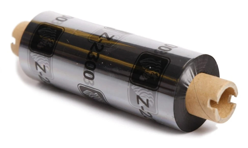 Termotransferband, Zebra 2300, Vax, 84 mm x 74 m Ø 12,7 mm