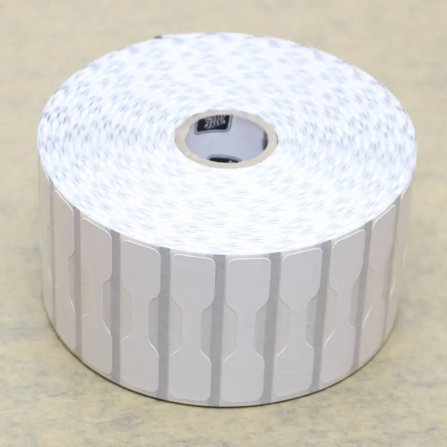 Smyckesetiketter, Rulle, DT, Butterfly (smyckesetikett), 56x13Ø25,4 mm, 3510 st/rulle