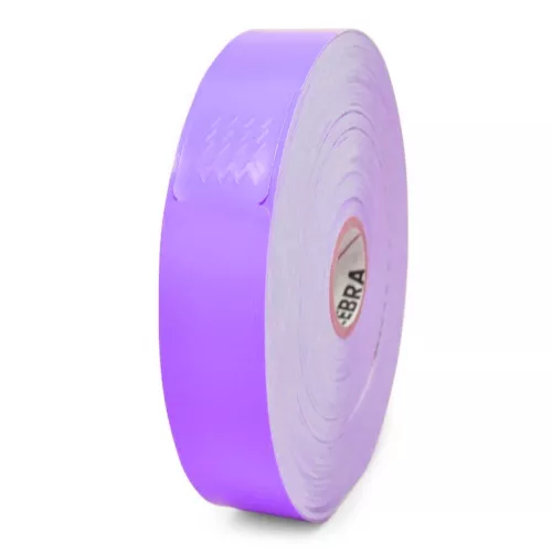Festivalarmband på rulle, för vanliga etikettskrivare, Lila, Endagsband, 350 band/rulle, Zebra Z-Band Fun