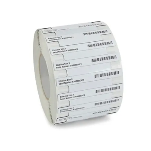 Zebra RFID-etiketter, Silverline Slim II ETSI (Monza R6-P) On-metal, 100x13Ø76 mm, 600 st/rulle