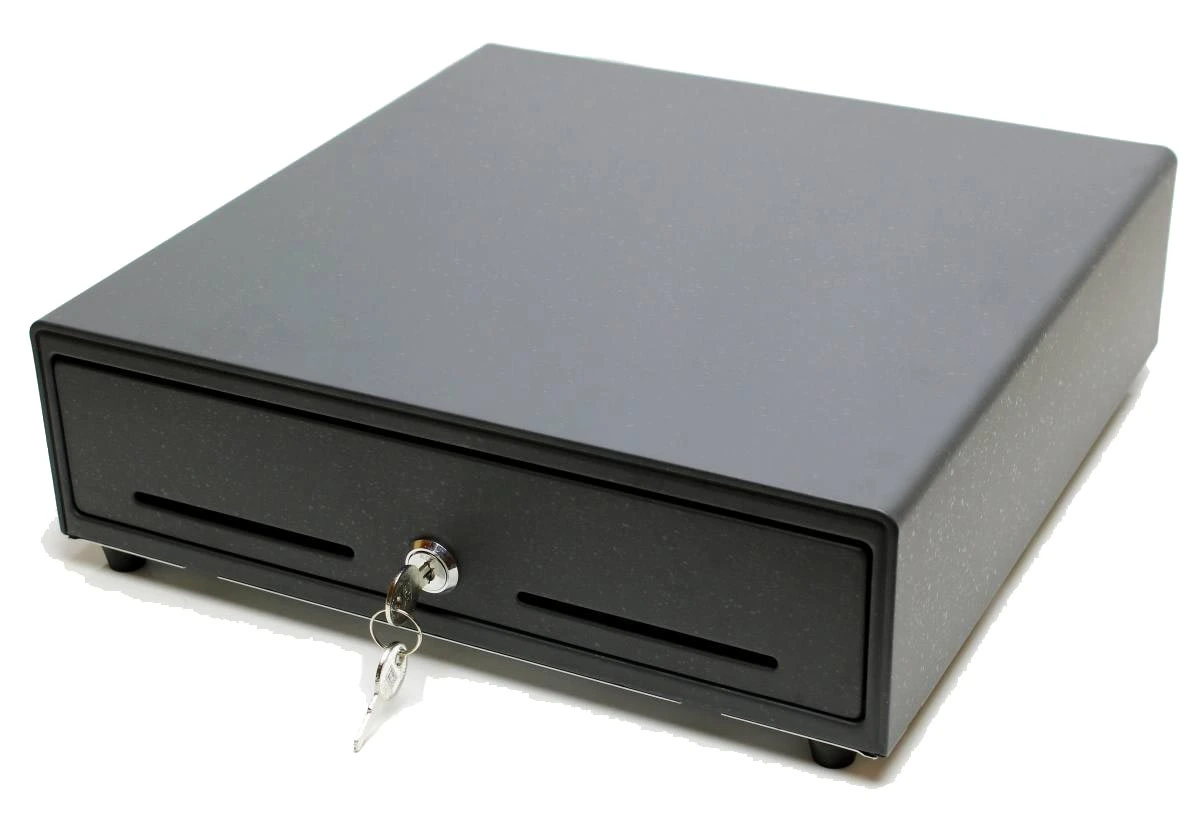 Kassalåda, 4 sedelfack, Svart eller vit, Metapace K-2