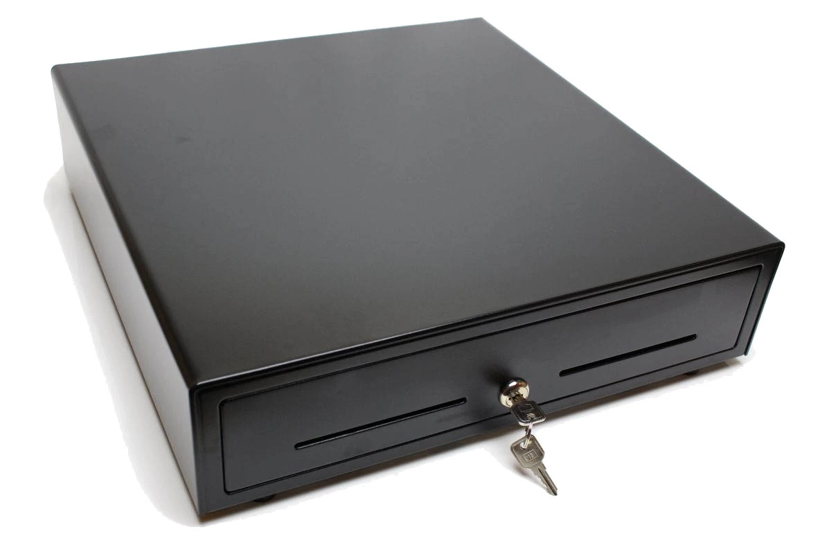 Kassalåda, 4 sedelfack, Svart, Maken MK-410