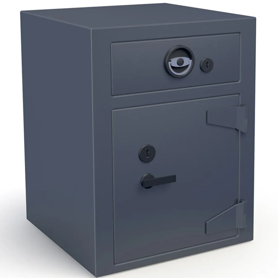 [DEMO-EXEMPLAR] Deponeringsskåp, Låsbart inkast, DEPO700, Lackskadat