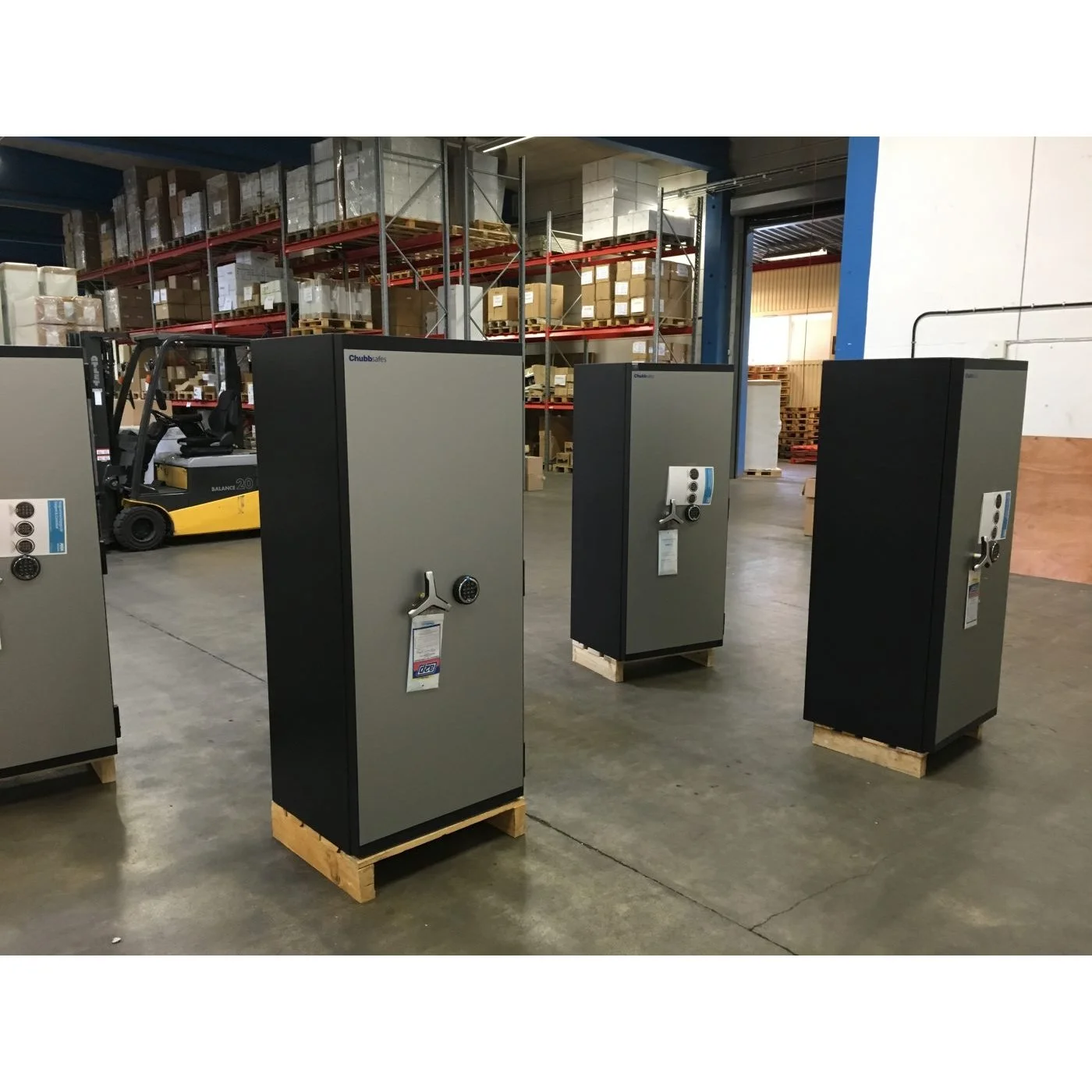 [DEMO-EXEMPLAR] Värdeskåp, Inbrottsklassat, EN-1143-1, Grade 1, Brandklassat, 60P, DG350