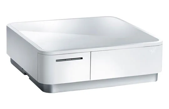 [DEMO-EXEMPLAR] Kassalåda med inbyggd kvittoskrivare & streckkodsläsare, iZettle