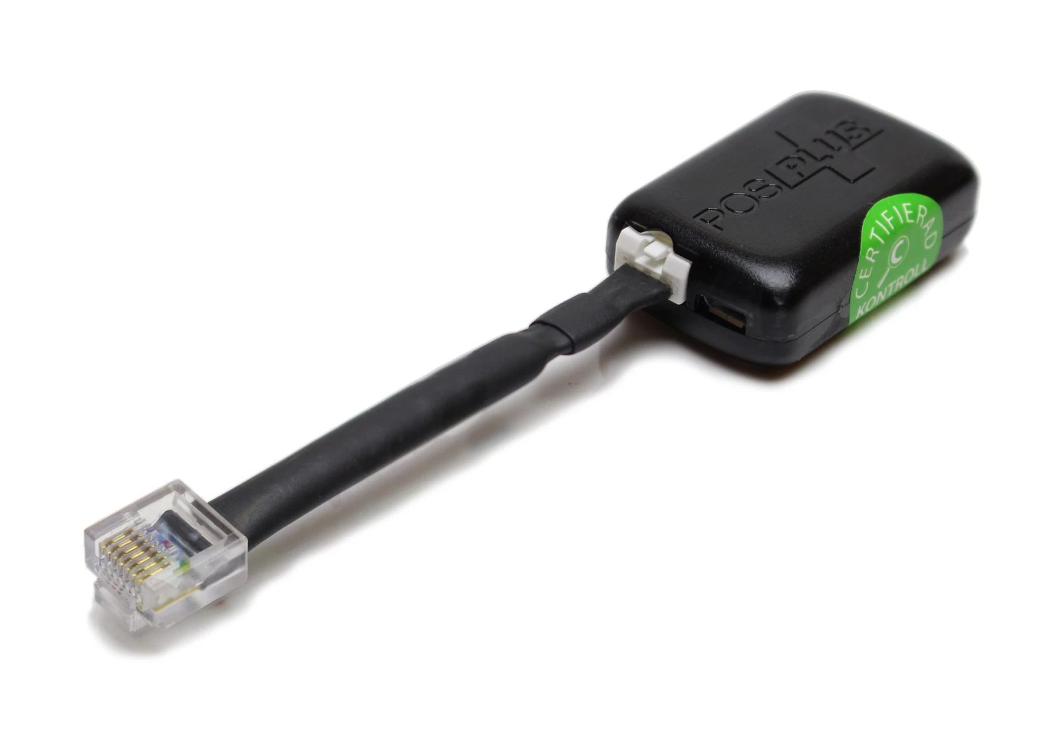 Seriell RJ45-kabel, till PosPlus II kontrollenhet