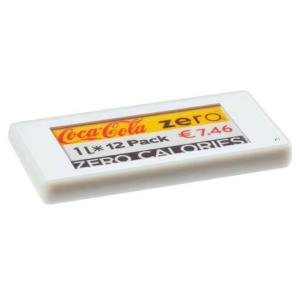 Elektronisk etikett (ESL), 2,1 tum, 4-färgig (gul, röd, svart, vit), E-ink, Opticon SE-214RY