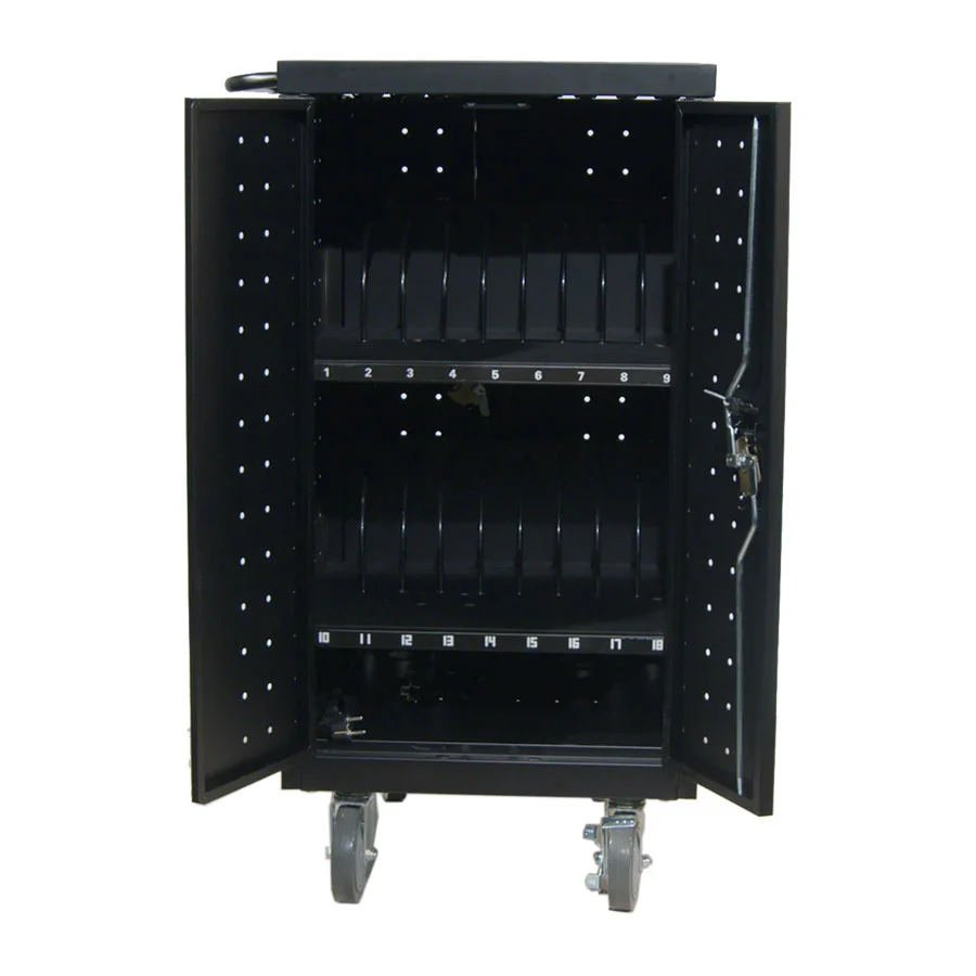 Laptopvagn med laddning, 18 platser, BK-LTV18