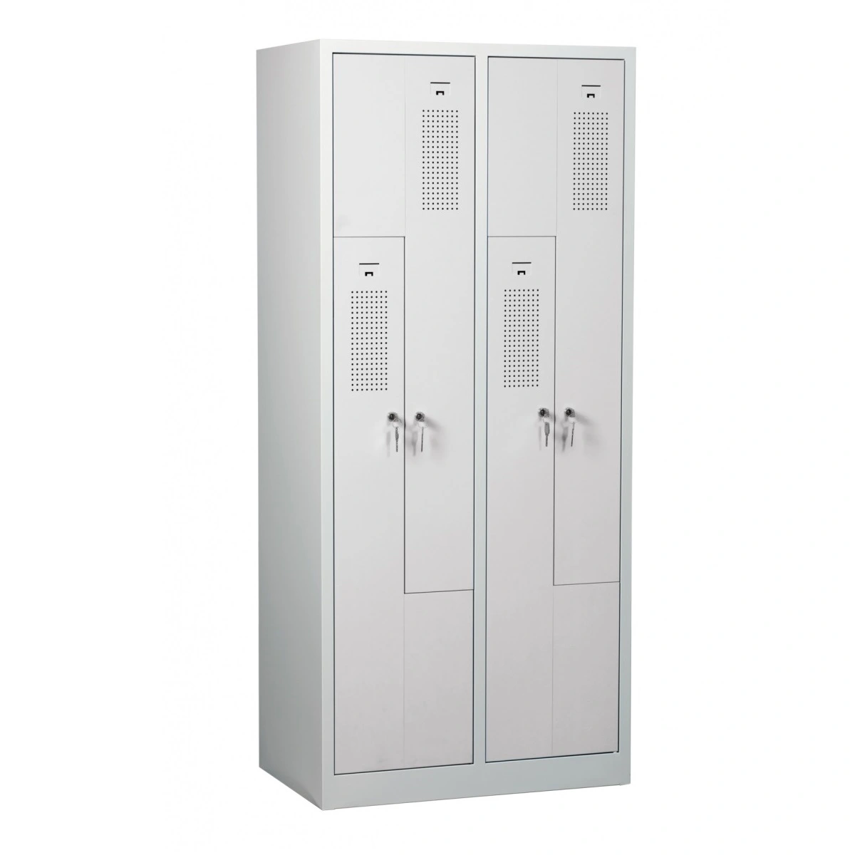 Klädskåp, 4 dörrar, Z-skåp, Z-71362