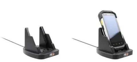 Laddningsstation för handdator, 1 plats, Zebra TC70, TC72, TC75 och TC77