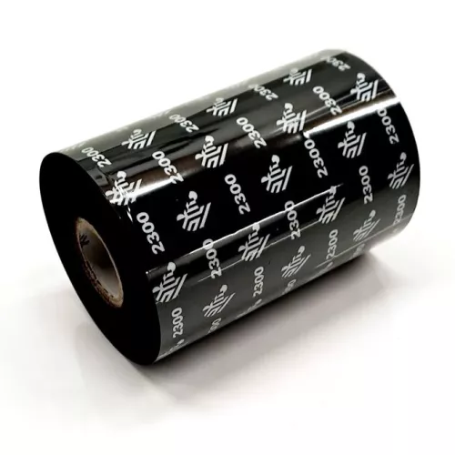 Transferband, Zebra 2300, Vax, 110 mm x 450 m Ø 25,4 mm