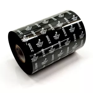Transferband, Zebra 2300, Vax, 110 mm x 450 m Ø 25,4 mm
