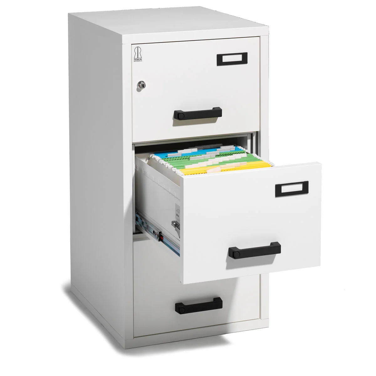 Arkivskåp, Brandsäkert, 3 lådor, 60P, R-3-500/60