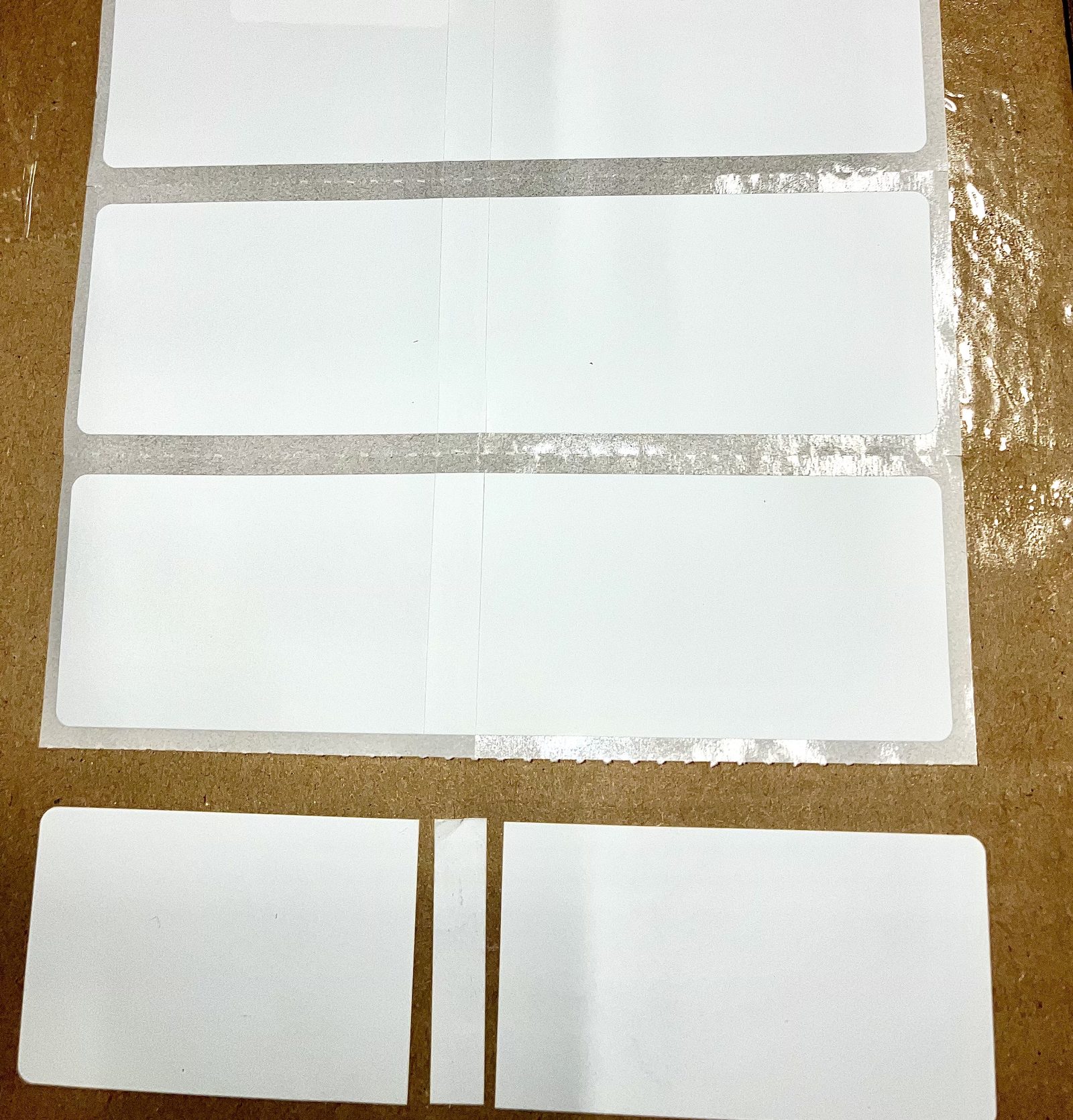 Medicinska etiketter, BoS, 105x30 mm, Transfer (PE), 1500 st/rulle