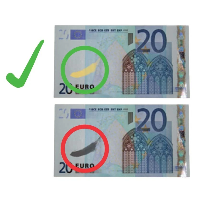 Sedelpenna för äkthetsverifiering av sedlar, RP-50