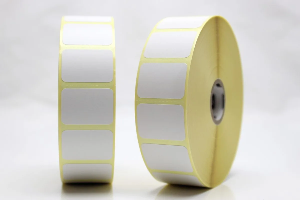 Etiketter, Rulle, TT, Perf, Zebra Z-Select 2000T, 31x22Ø25,4 mm, 2890 st/rulle