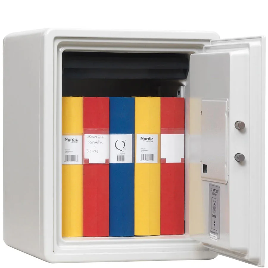 Kassaskåp, Dokumentskåp, Brandsäkert, Hem, Kontor, 5 pärmar, 60P, EM-031