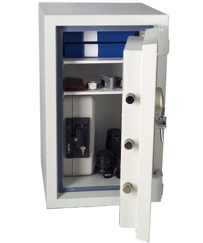 Kassaskåp, Inbrottssäkert, Elkodlås, 120 minuters brandskydd, NSB 03